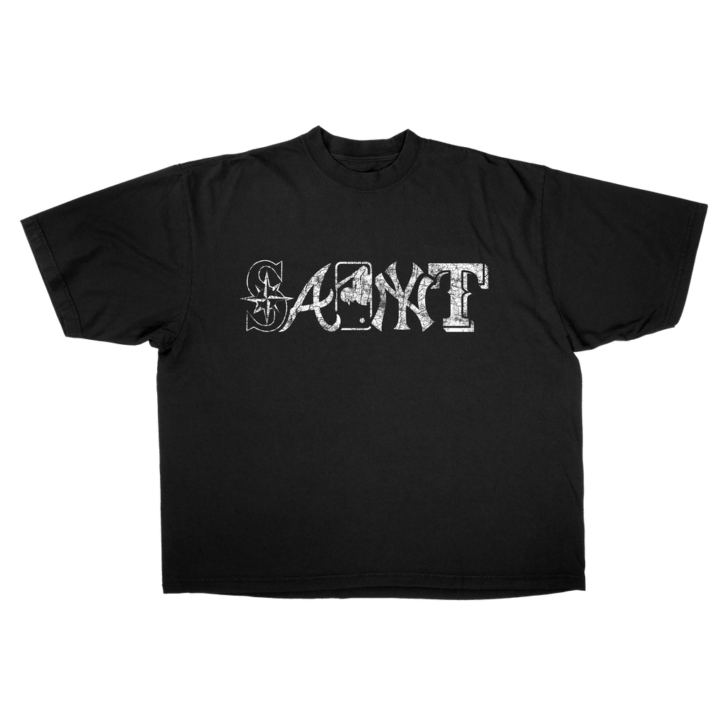 MAJOR LEAGUE TEE [BLACK]