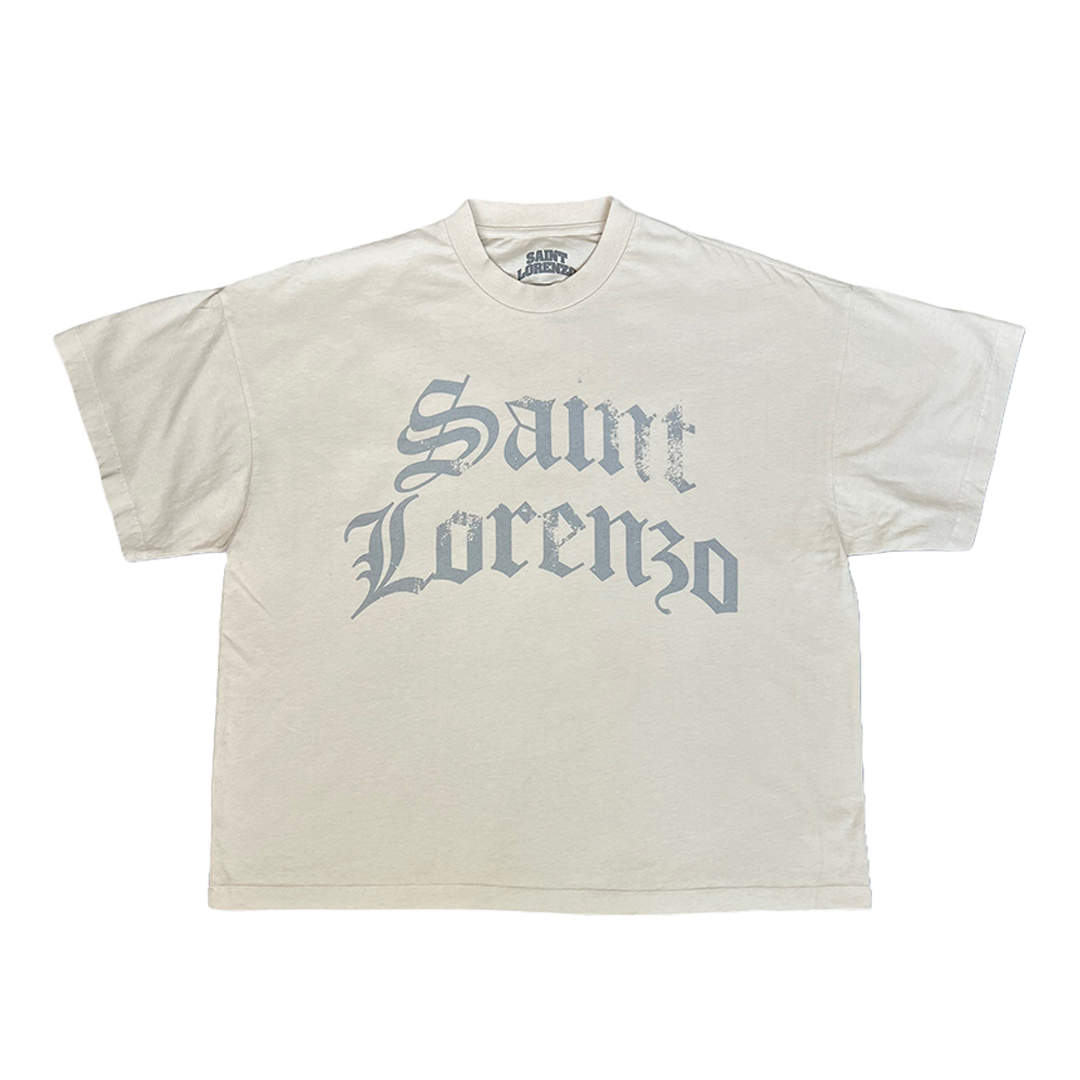 SAINT LORENZO STAPLE TEE [BONE]