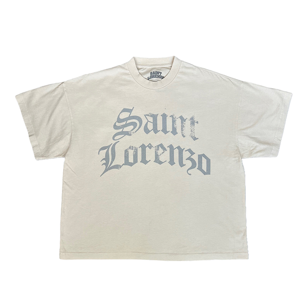 SAINT LORENZO STAPLE TEE [BONE]