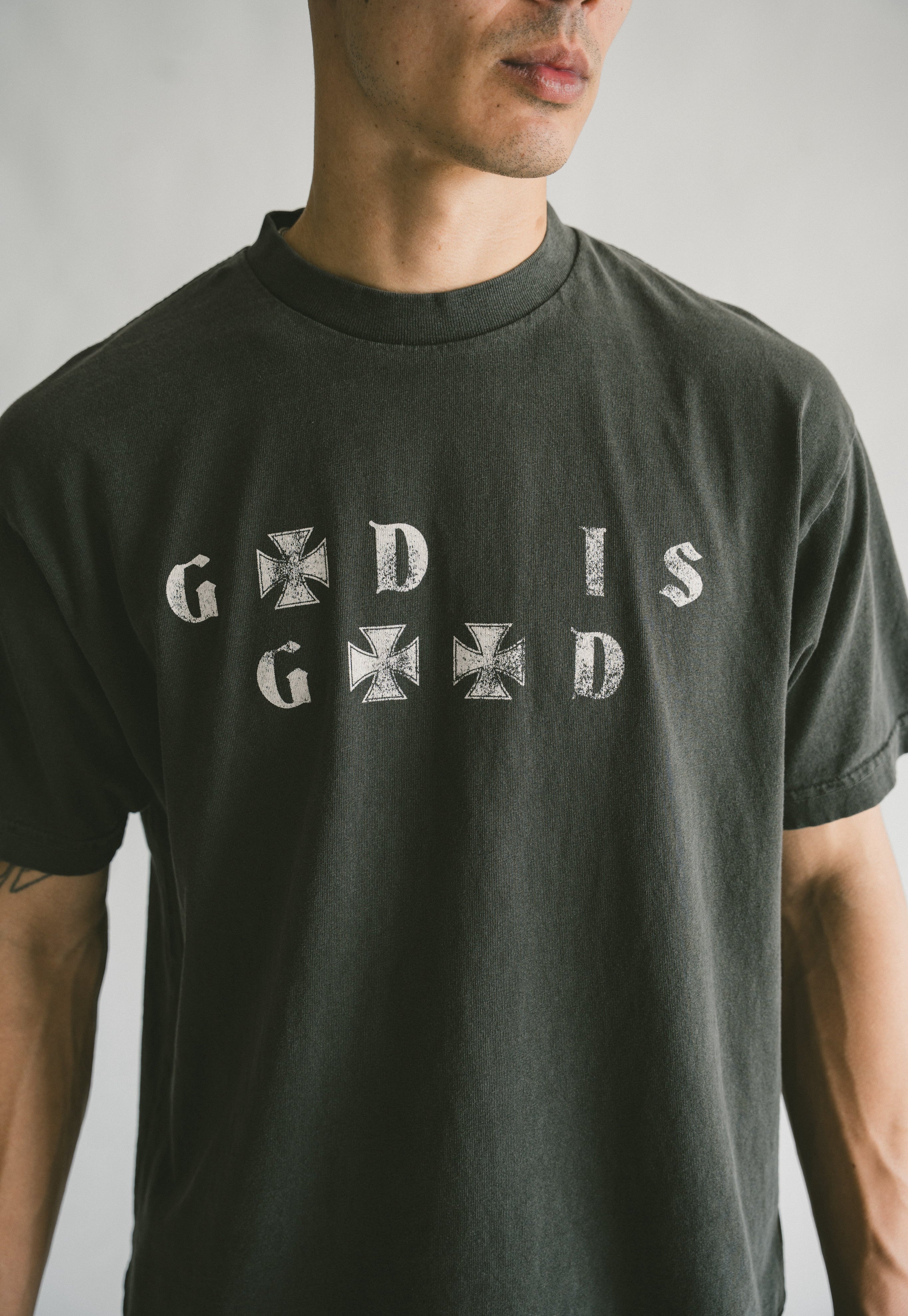 GOD IS G**D TEE – SAINT LORENZO