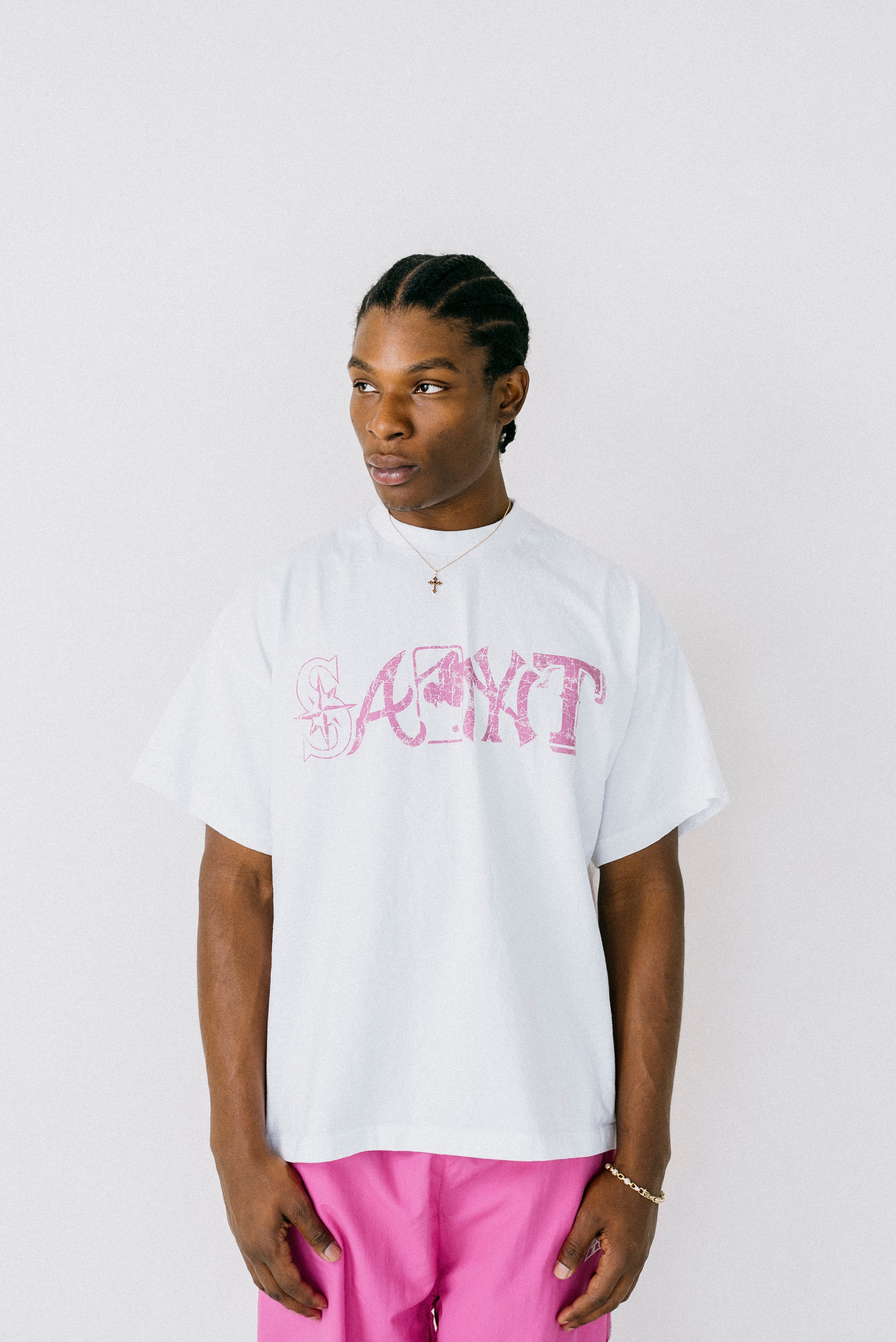 MAJOR LEAGUE TEE [PINK]