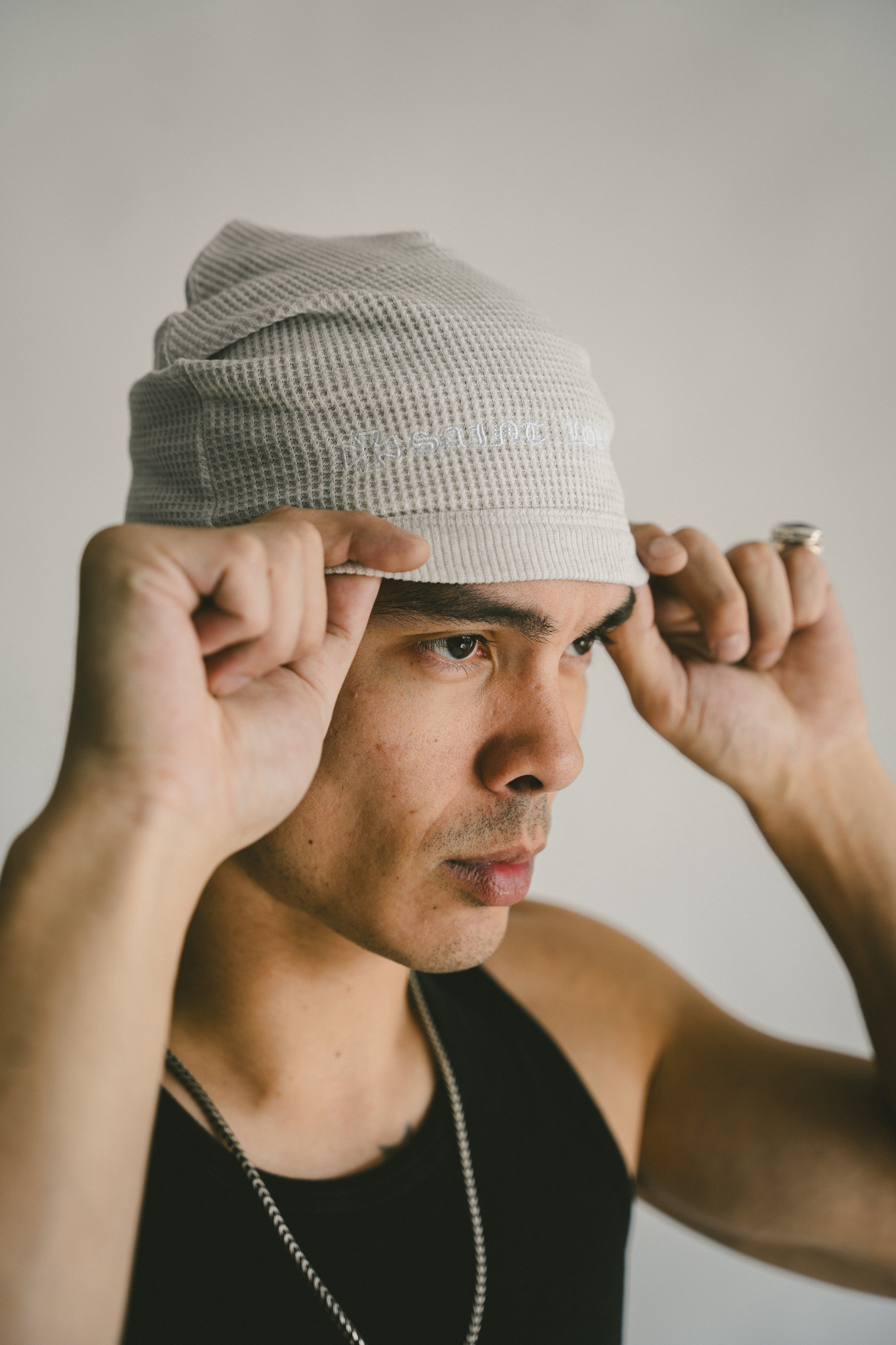 SL BIKER BEANIE [GREY V2]