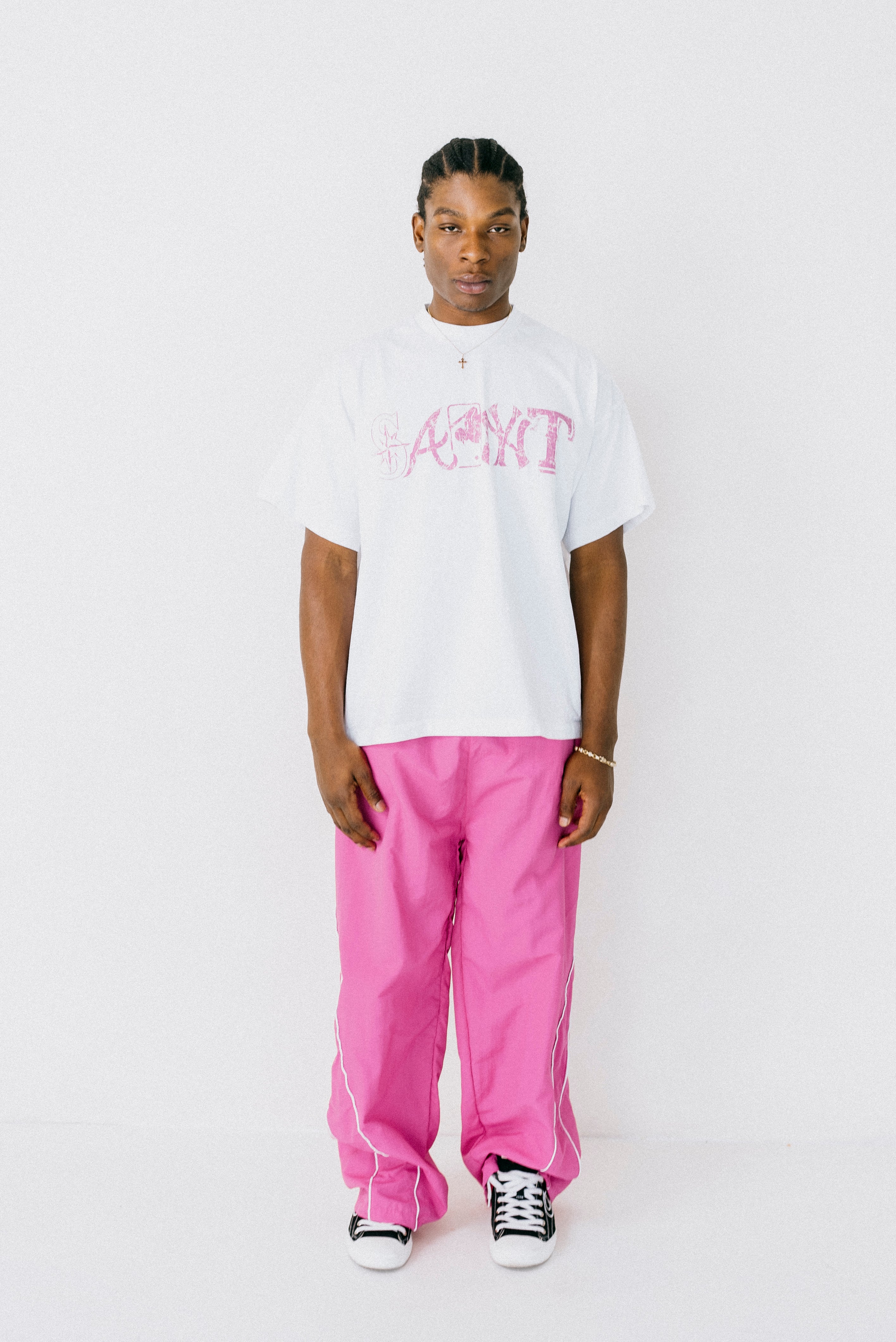 MAJOR LEAGUE TEE (PINK)