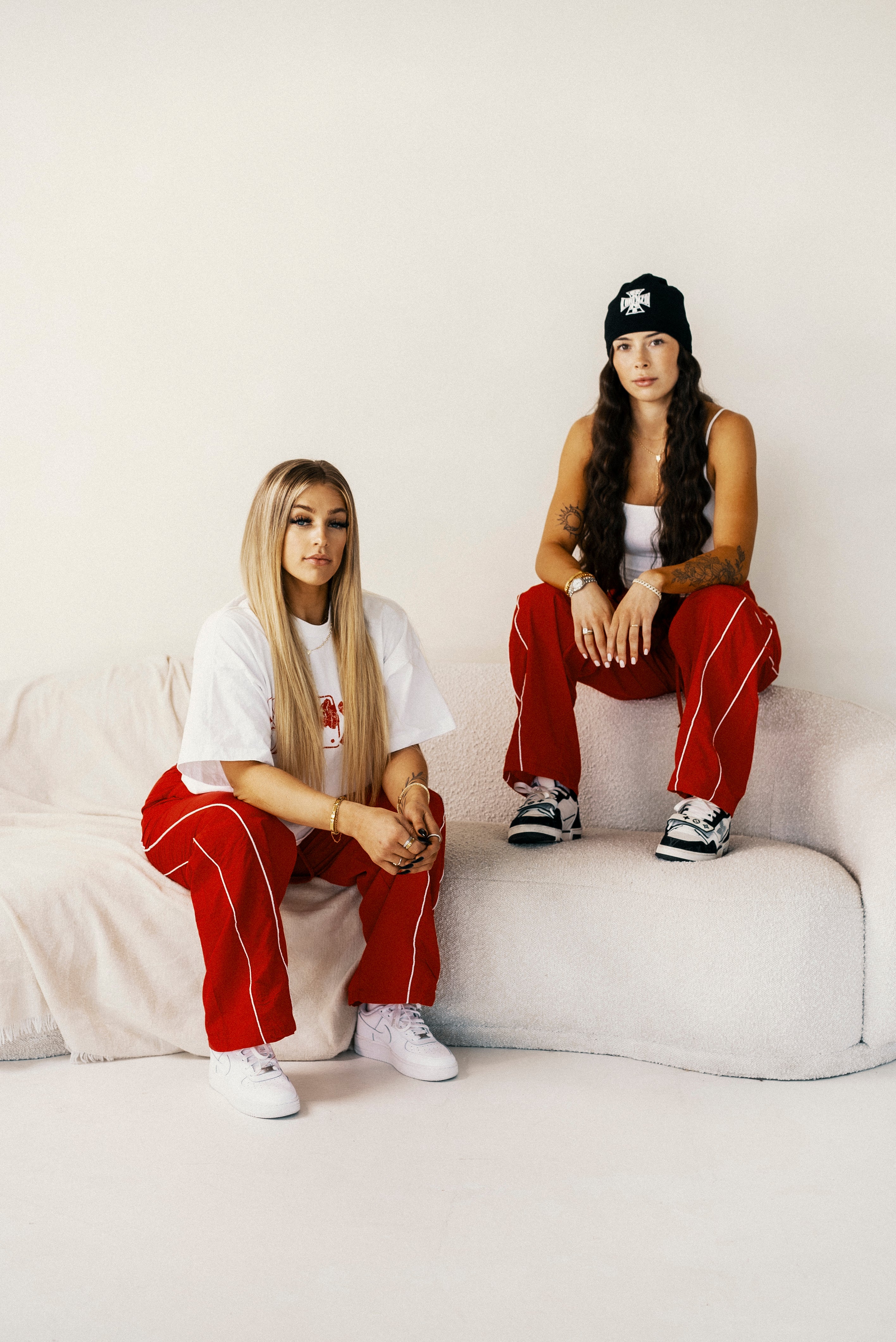 TRACK PANTS [RED]