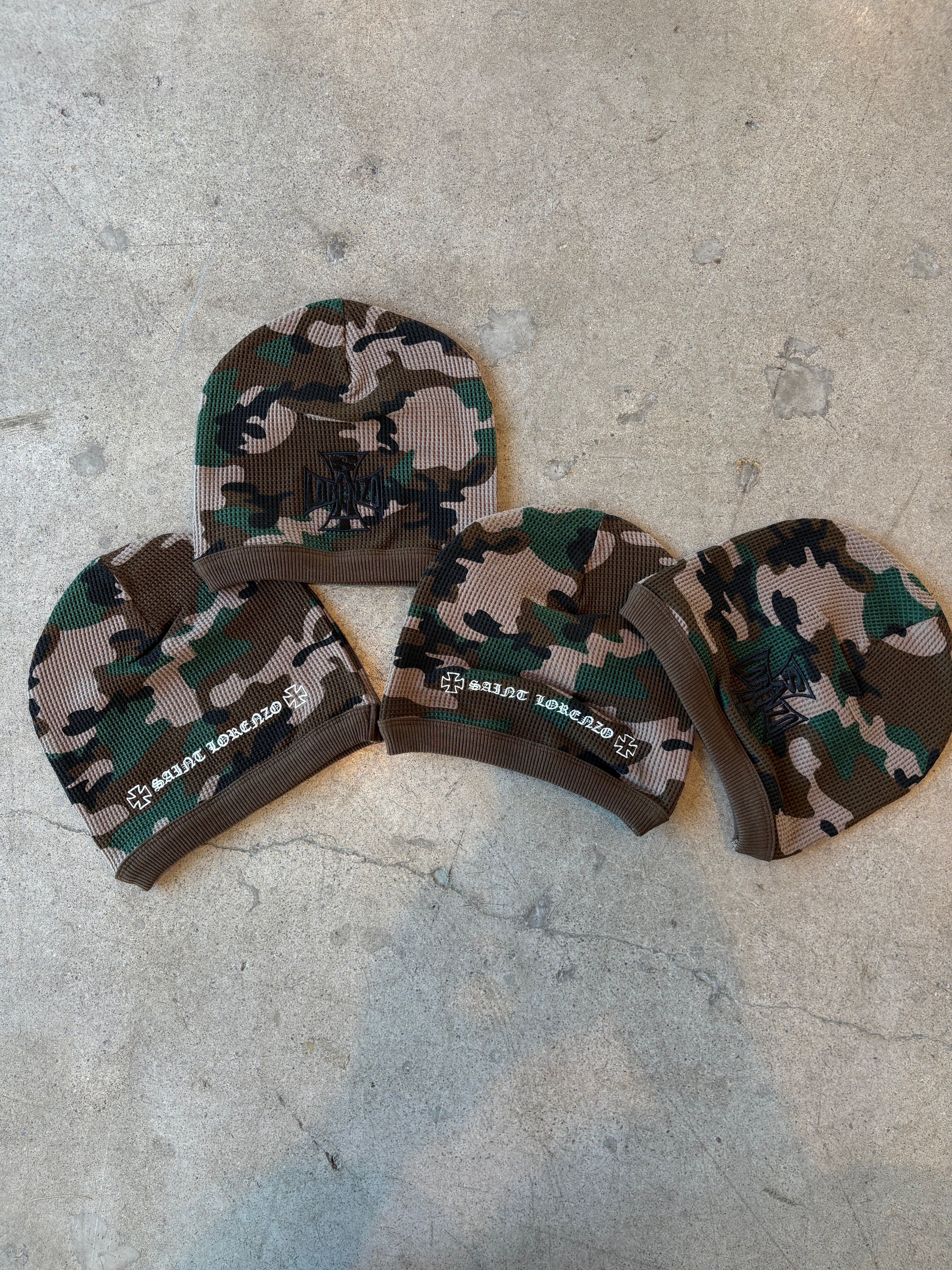 SL BIKER BEANIE [CAMO]