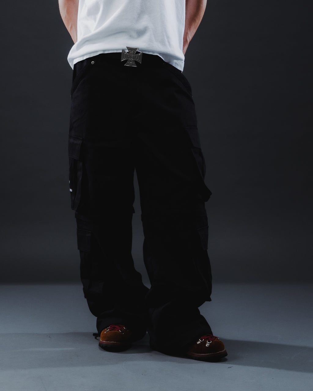 ‘INTO THE DARK’ CARGO PANTS