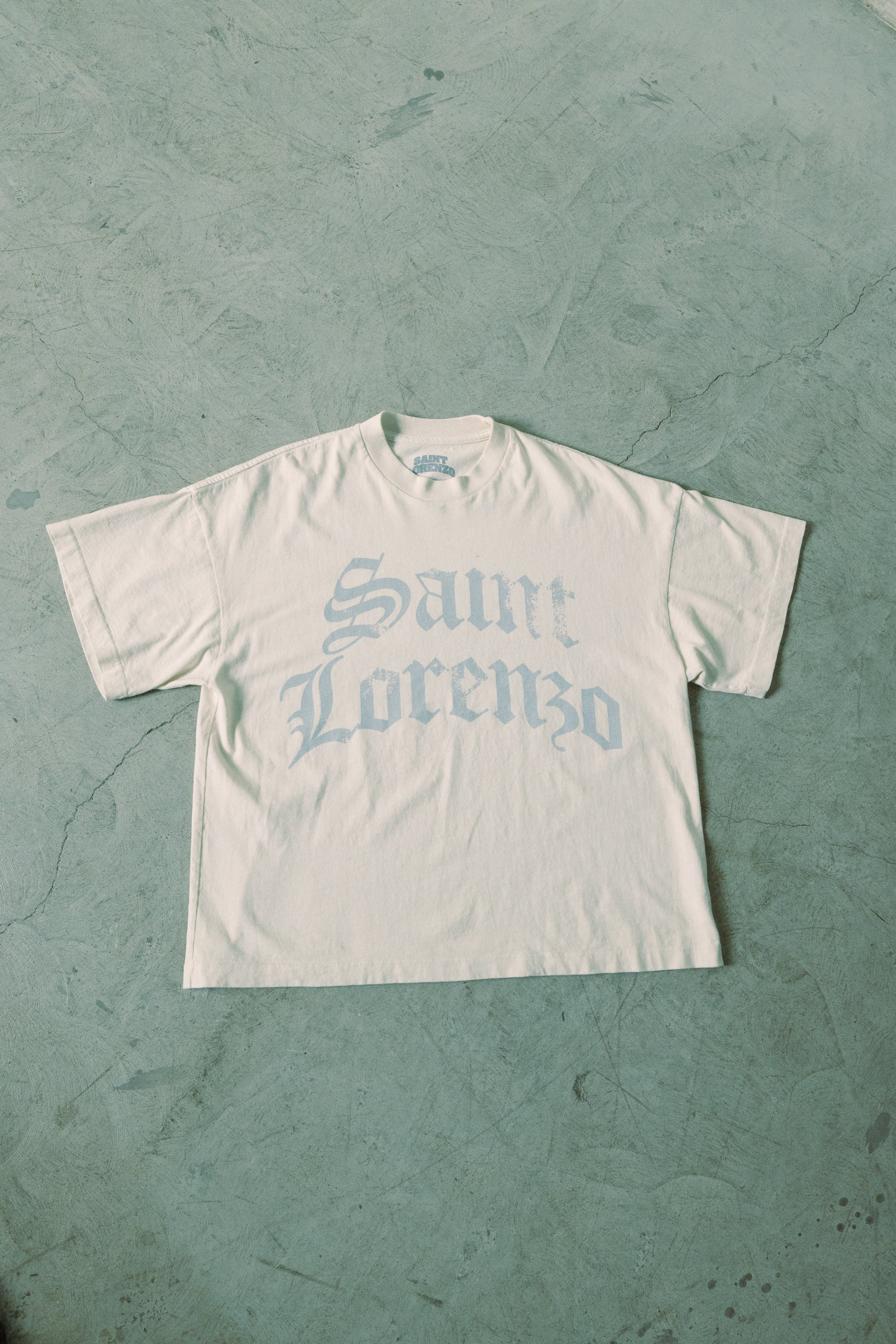 SAINT LORENZO STAPLE TEE (BONE)