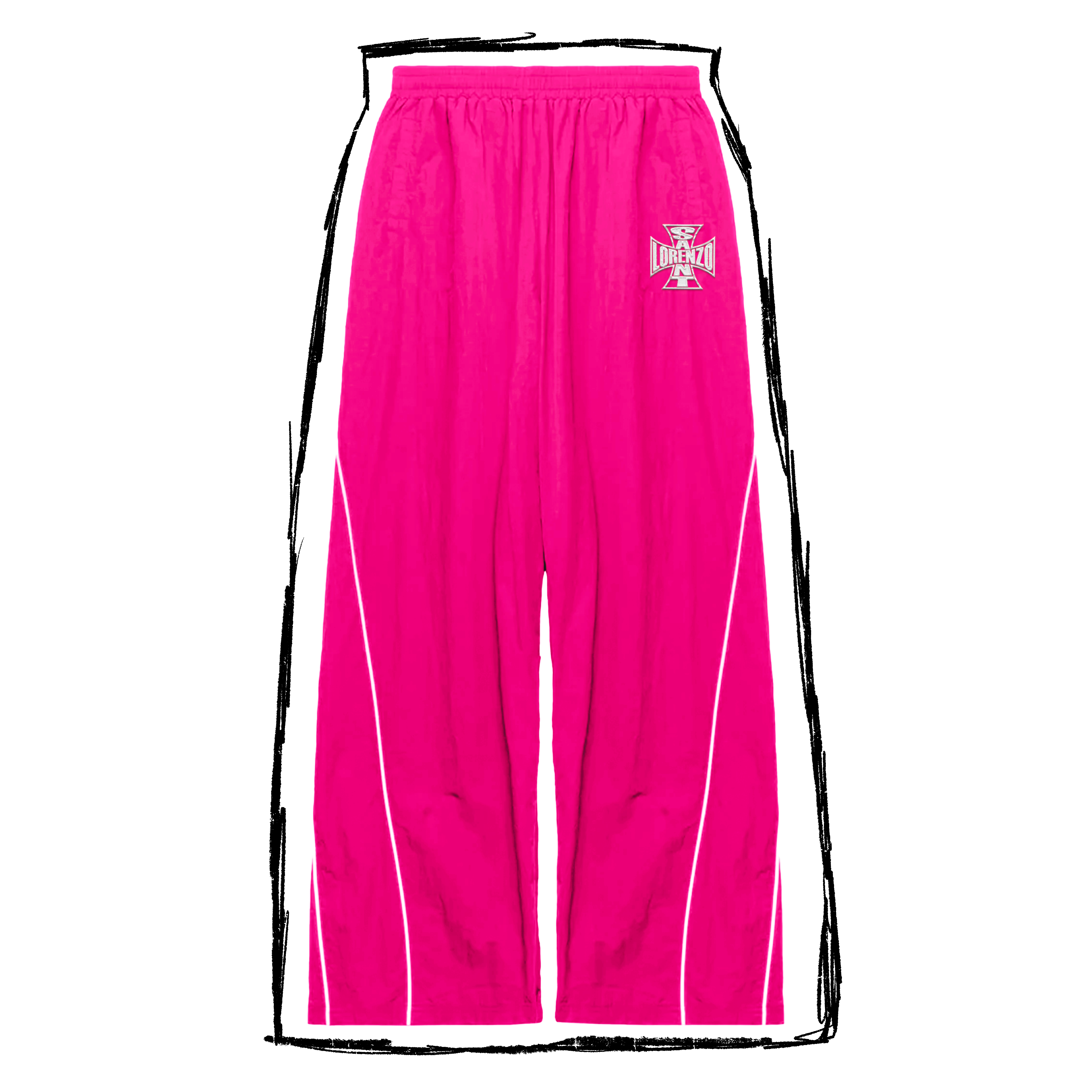 TRACK PANTS [PINK]