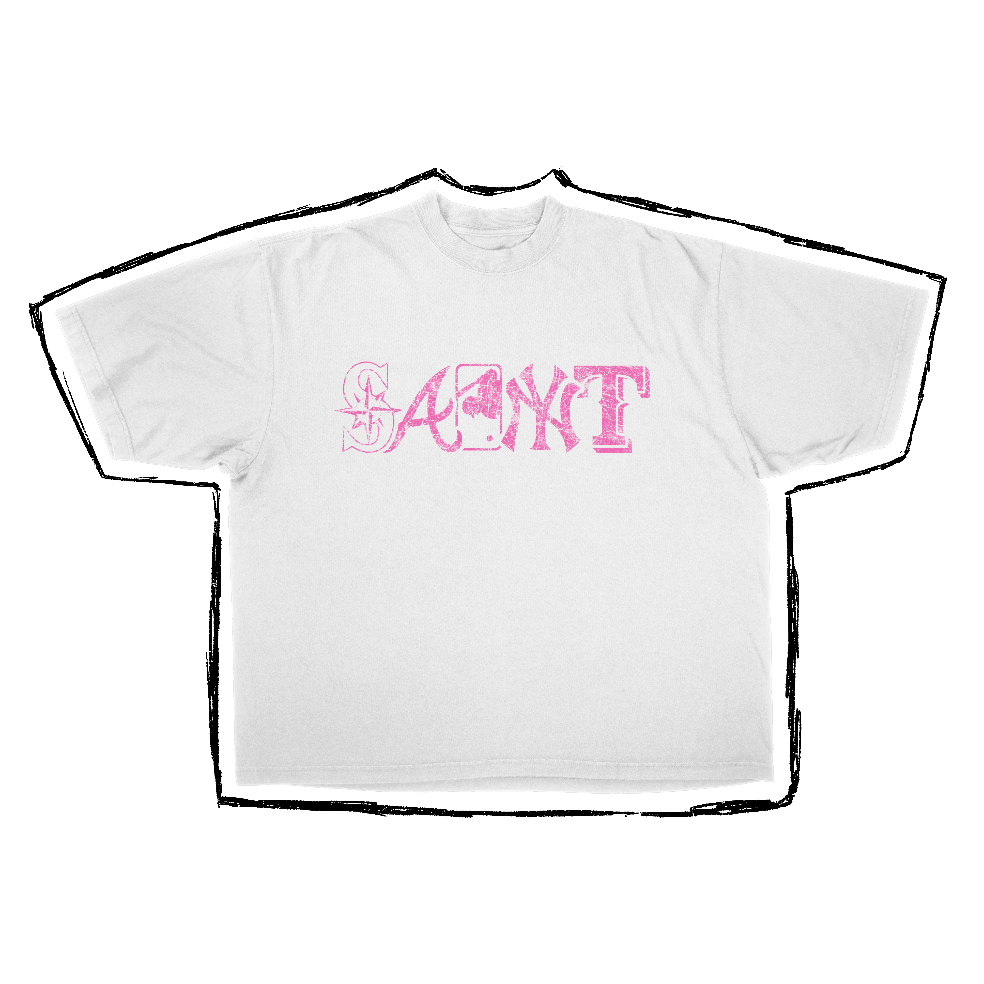 MAJOR LEAGUE TEE [PINK]
