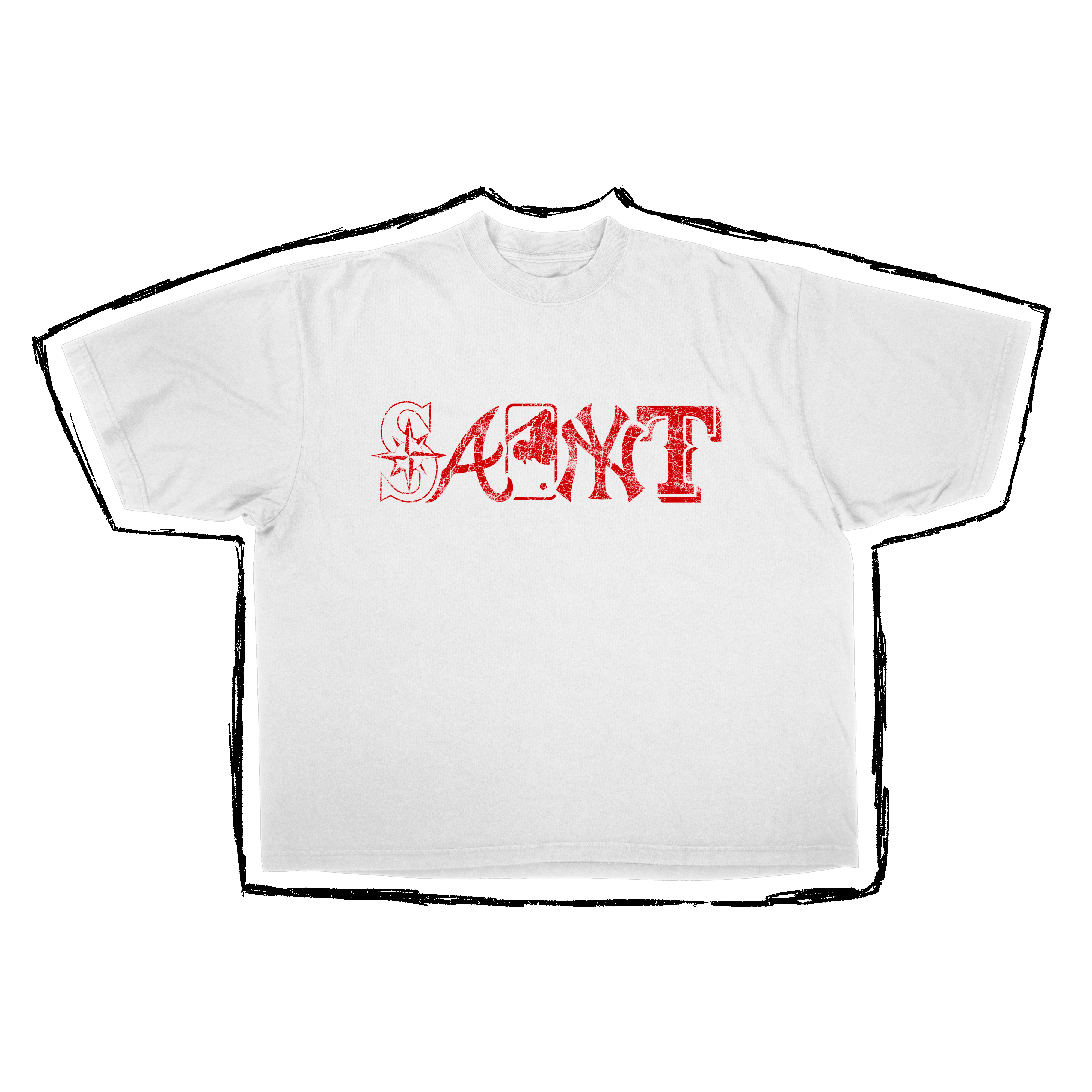 MAJOR LEAGUE TEE [RED]